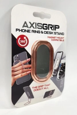 Anillo de teléfono y soporte de escritorio AxisGrip 360, compatible con montaje magnético  Foto 1 de 4