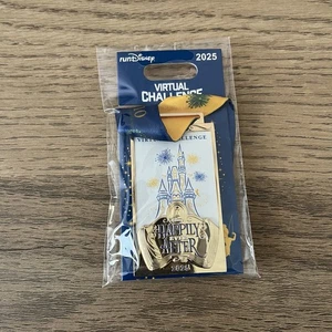 Prendedor RunDisney Virtual Challenge 2025 Felices para Siempre Disney Pin Comercio NUEVO - Imagen 1 de 4
