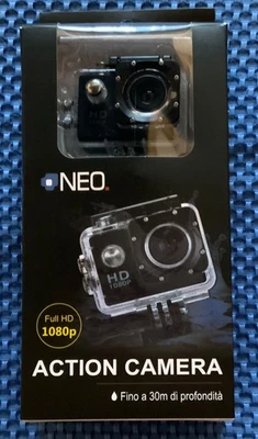 Videocamera "ACTION CAMERA NEO" - Telecamera - Schermo LCD - Grandangolo - Immagine 1 di 2