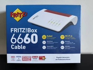 AVM FRITZ!Box 6660 Cable Gigabit Ethernet Dual-Band WLAN-Router - OHNE Branding - Bild 1 von 11