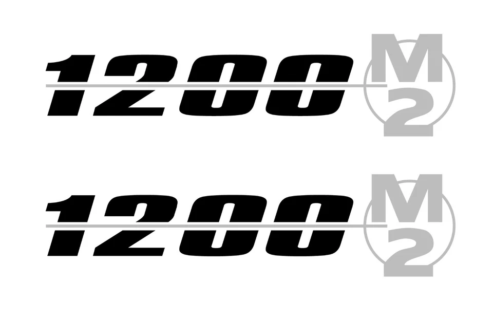 Calcomanías de vinilo Buell M2 Cyclone 1200. Un par. Elige tus colores Foto 1 de 1