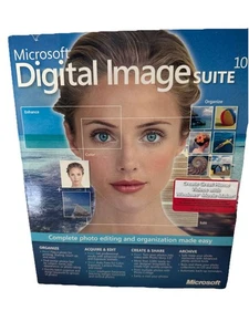 Microsoft Digital Image Suite 10.0 For Windows With Book New Sealed - Picture 1 of 7