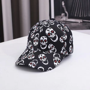 Gorra de Béisbol Creativa Calavera Pico Gorra Moda Exterior Informal Gorra a Prueba de Sol - Imagen 1 de 6