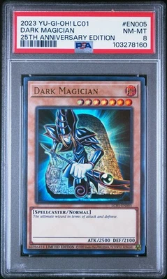 Yu-Gi-Oh! - Dark Magician 2023 LC01-EN005 Limited Edition PSA 8 - Image 1 of 2