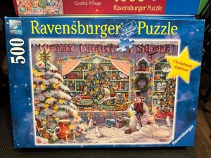 Ravensburger 500 Teile Der Weihnachtsladen 2024 Puzzle - Bild 1 von 2
