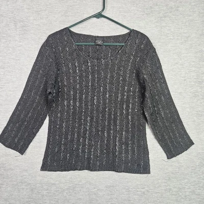 Magic Crush Magic Bufanda Negra Para Mujer Cuello Redondo Top Talla Única S-L Foto 1 de 4