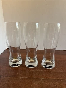 Mikasa Brewmaster's Collection Tall Wheat Beer Glass 9.5" Set Of 3 New W/Tag - Picture 1 of 6