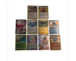 Pokémon Cards set of 10 All Foil Cook Machamp Lake Acuity Zoroark Archeops - Picture 1 of 7