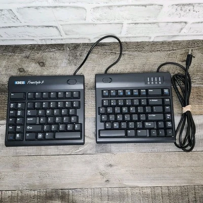 Kinesis Freestyle2 Ergonomic Split Keyboard KB800PB USB Wired Adjustable Black P - Image 1 of 4