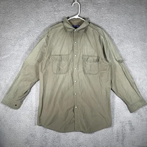 Pendleton Cotton Mills Langarmhemd Herren Large grün Utility Nylonmischung - Bild 1 von 16
