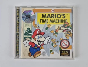 **EXTREMELY RARE** Mario's Time Machine CD ROM 1994 - Picture 1 of 7