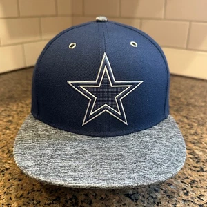 Dallas Cowboys NFL Football New Era 59Fifty Cap Hat 7 3/8 Blue Gray - Picture 1 of 9
