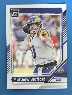 Panini Donruss Optic 2024 - Matthew Stafford #113 - Imagem 1 de 2