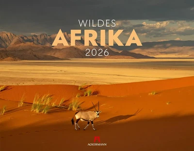Wildes Afrika Kalender 2026 | Ackermann Kunstverlag GmbH | Deutsch | Kalender