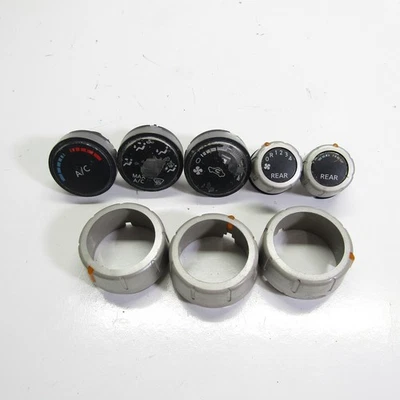 Juego de perillas de control climático Nissan Pathfinder Armada Titan Quest 2004-2006 Foto 1 de 4