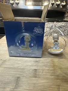 Precious Moments Enesco May Your Christmas be Delightful 1993 Weihnachtsschmuck - Bild 1 von 12