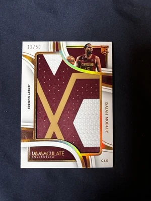 2022-23 Panini Immaculate #JP-IMC Isaiah Mobley RC MEM /50 - Image 1 of 2