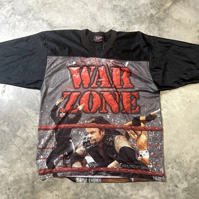 Vintage 1999 WWE War Zone Jersey  - Image 1 of 4