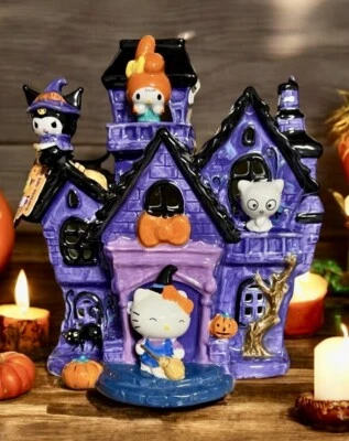 Blue Sky Clayworks HELLO KITTY & FRIENDS Haunted Candle House NWT Auth Retailer