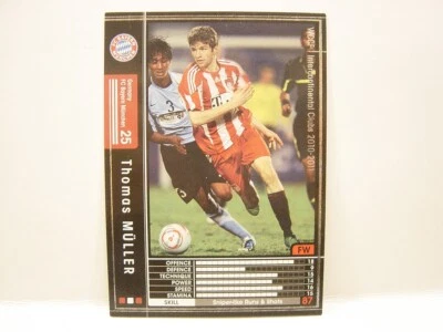 Panini WCCF 2010-11 Thomas Muller 1989 Germany　No.25 FC Bayern Munich 10-11 #159 - Image 1 of 4