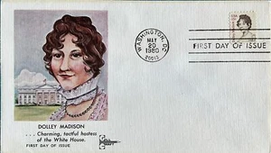 Gillcraft 1822 Dolley Madison War of 1812 Heroine Experimental Stamp  - Picture 1 of 1