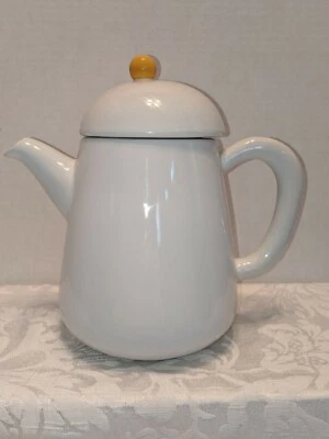 IKEA Sweden Dinera White Coffee/Tea Pot 8.5" - 8 Cup New - Image 1 of 4