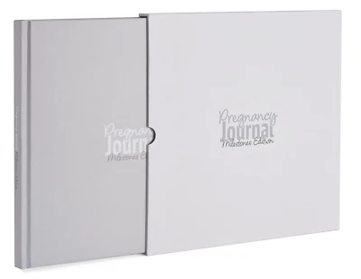 Pregnancy Journal Milestones Edition - Pregnancy Baby Book for New Mum - Image 1 of 4