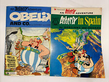 Asterix 💥In Spain Goscinny ,💥Obelix Uderzo English Full Color 1972-1974(lot 2)