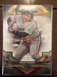 2024 Topps Triple Threads Detroit Tigers Miguel Cabrera #98 - Picture 1 of 3
