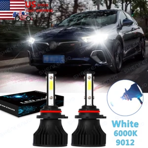 Bombillas de faros LED 9012 HIR2 haz alto/bajo 6 lados para Buick Regal 2014-2017 - Imagen 1 de 12