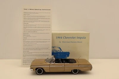 West Coast Precision Diecast 1964 Chevrolt Impala Convertible w/Box New/Open Box - Image 1 of 4