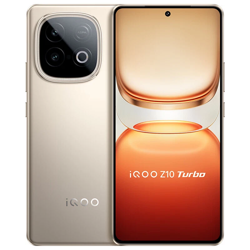 Vivo iQOO Z10 Turbo 5G Smartphone Android 15 Dimensity 8400 Octa Core GPS NFC - Image 1 of 4
