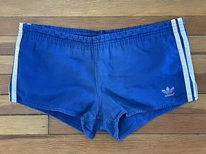 Pantalones Cortos Atléticos Adidas Forrados en Trifolio Años 70 De Colección Correr Fútbol Tenis Alemania 2 - Imagen 1 de 6
