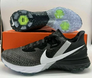 Nike Air Zoom Infinity Tour PMO Golf Black White Grey CZ8300-001 sz 14 Men's - Picture 1 of 9