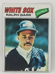 1977 Topps Ralph Garr #133 Baseball Card Chicago White Sox - Picture 1 of 2