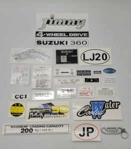 FOR SUZUKI LJ20/LJ20V/BRUTE IV/SJ10/ LJ50 DECALS+ ANNIVERSAY DECAL - Bild 1 von 6