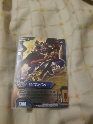 Digimon Fusion Card Game TCG CCG Tactimon Rare Tournament Promo  - Image 1 of 2