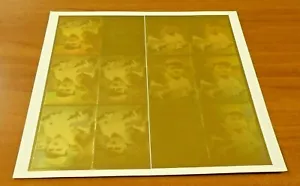 Hoja de 12 tarjetas holográficas sin cortar de Babe Ruth - Imagen 1 de 4
