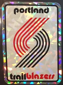 2 Vintage Portland Trail Blazer NBA Farbe Logo Sport Aufkleber Aufkleber KOSTENLOSER VERSAND [26 - Bild 1 von 2