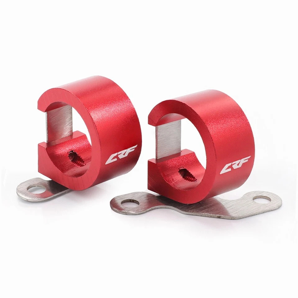 CRF LOGO Rear Brake Hose Guide Clamp For HONDA CRF450R/RX 450RL CRF450X 2022+ - Image 1 of 4