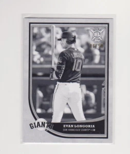 2018 Topps Big League Black and White 06/50 Evan Longoria #89 GIANTS - Picture 1 of 1