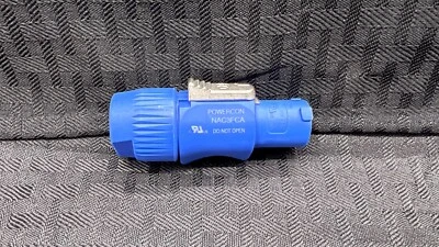 Powercon NAC3FCA with white strain relief only - Image 1 of 2