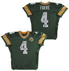 Packers Brett Favre Signed Game Used Green Reebok Jersey BAS & Photomatched!