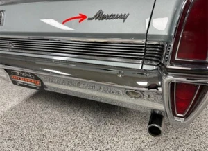 1965 Mercury Parklane Marauder Monterey trunk decklid script word emblem - Picture 1 of 3