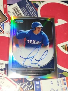 2013 Bowman Chrome Prospects Auto Refractor /500 Jorge Alfaro #BCA-JA Auto - Picture 1 of 3