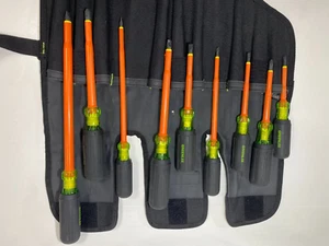 Greenlee Insulated Screwdrivers 9-Piece Kit – Light Use, Demo Tools - Bild 1 von 9