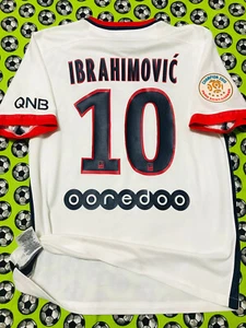 Nike PSG Paris Saint-Germain Away Soccer Jersey 2015 2016 Zlatan Ibrahimovic L - Picture 1 of 7