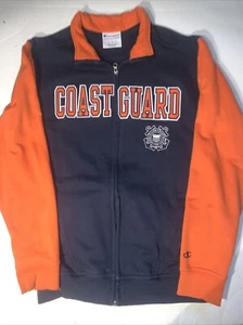 Chaqueta con Cremallera Guardia Costera de los Estados Unidos C. 1780 Naranja/Azul Talla Adulto Grande - Imagen 1 de 4
