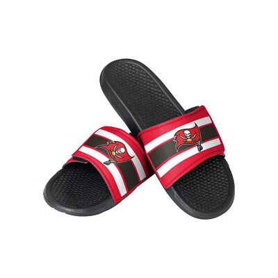 Sandalias chanclas deportivas FOCO NFL jóvenes Tampa Bay Buccaneers Legacy Foto 1 de 3