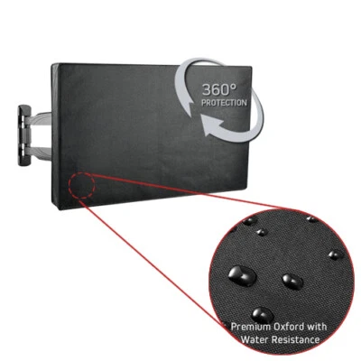 Premium Outdoor Weatherproof Water Resistant LED TV Cover Protector for 30-32" - Image 1 of 4